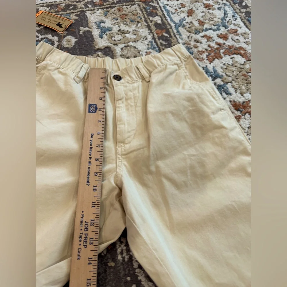 NWT Bear Bottom Blue Men’s Runners Joggers Size M‎ Tall Lite Khaki